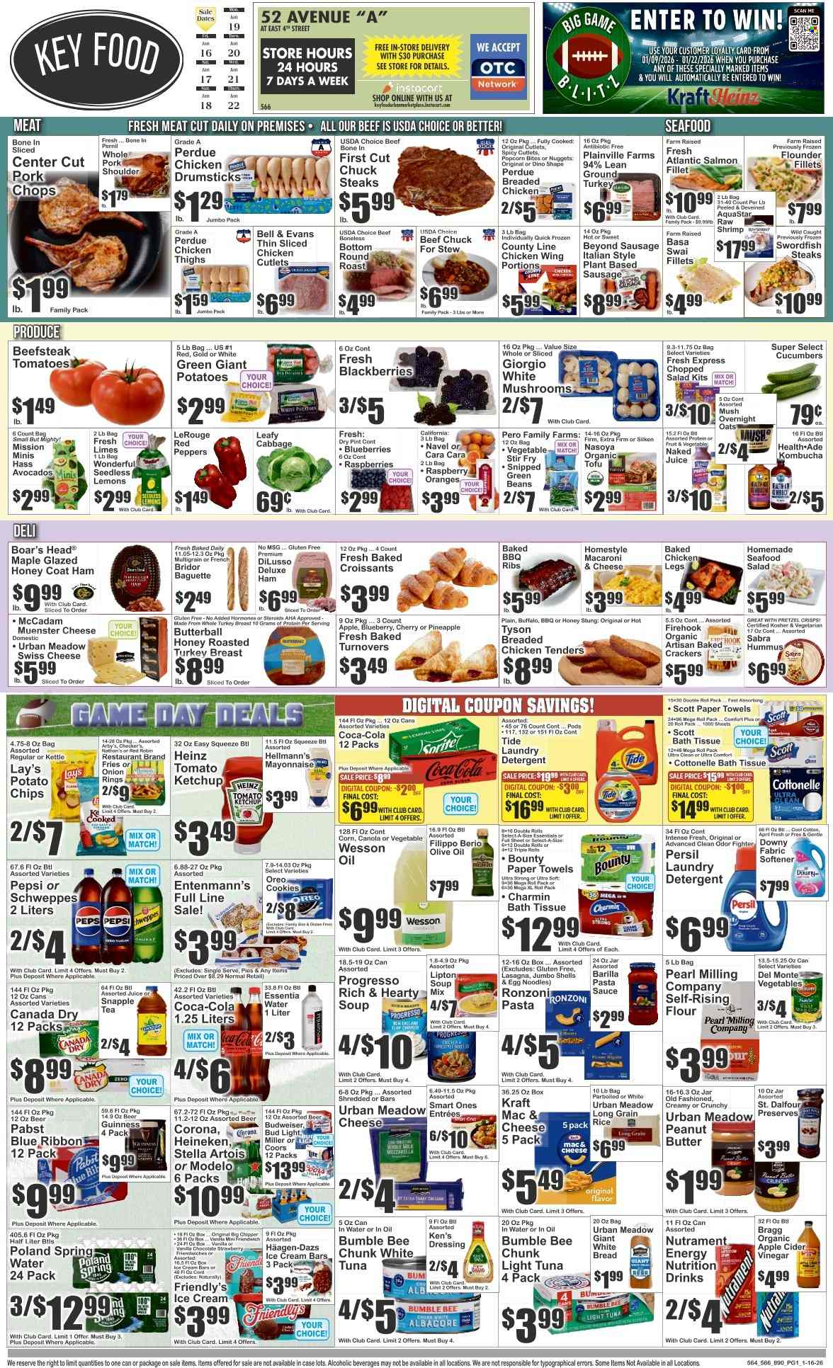 Key Food ad - 01/16/2026 - 01/22/2026. Page 1