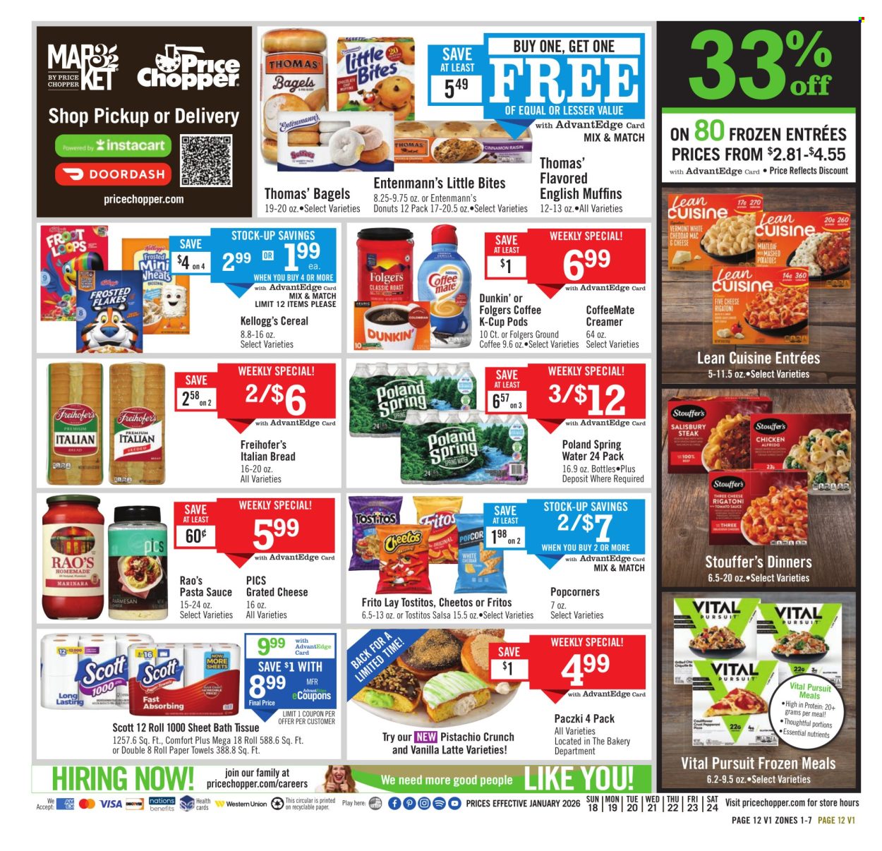 Price Chopper ad - 01/18/2026 - 01/24/2026. Page 12