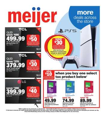 Meijer Flyer - 01/21/2026 - 01/27/2026.