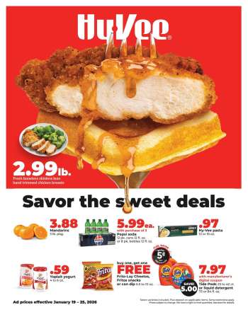 Hy-Vee Flyer - 01/19/2026 - 01/25/2026.
