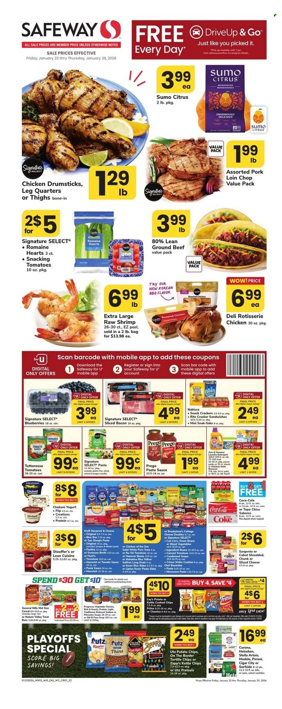 Safeway ad - 01/23/2026 - 01/29/2026. Page 1