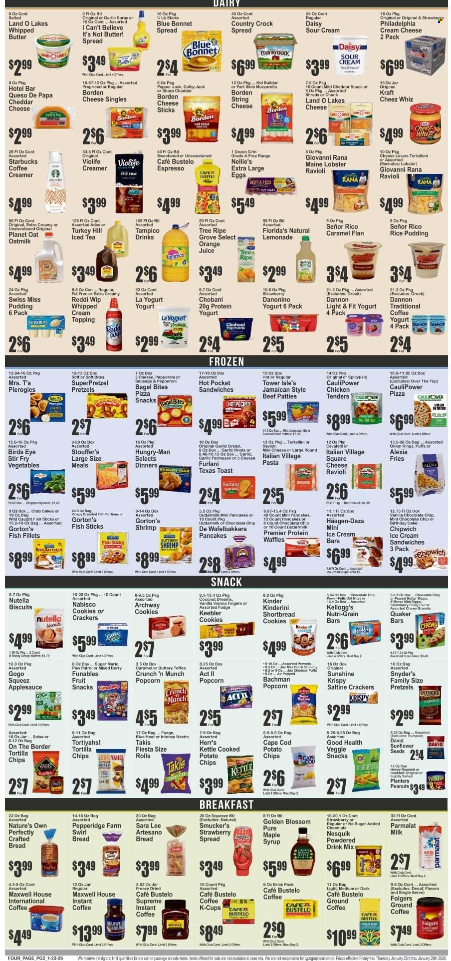 Key Food ad - 01/23/2026 - 01/29/2026. Page 3