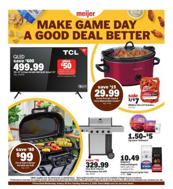 Meijer Flyer - 01/28/2026 - 02/03/2026.