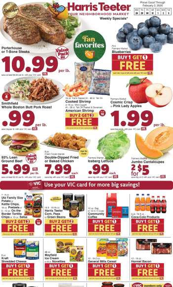 Harris Teeter Flyer - 01/28/2026 - 02/03/2026.