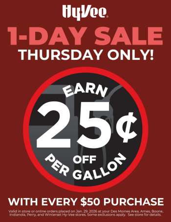 Hy-Vee Flyer - 01/29/2026 - 01/29/2026.
