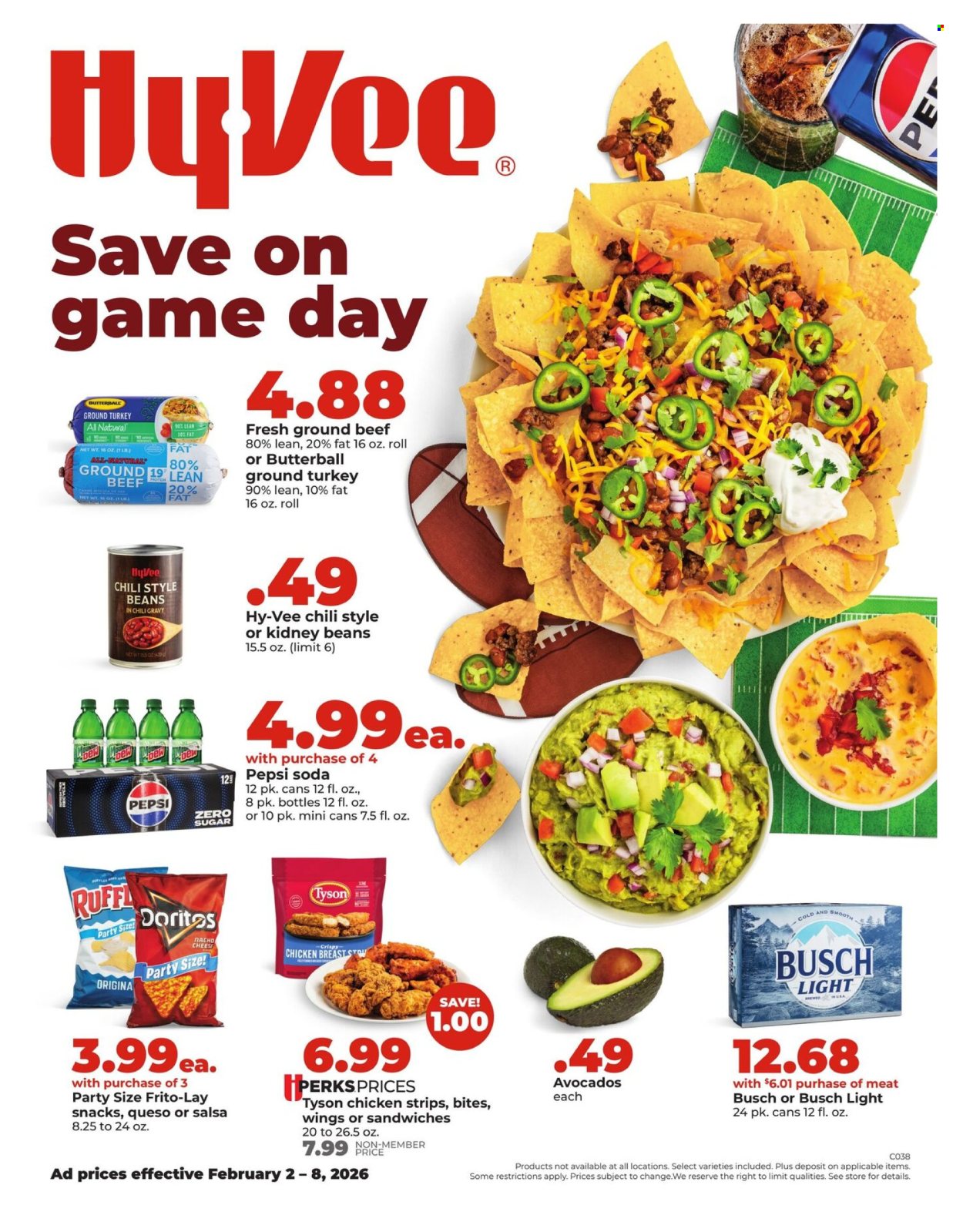 Hy-Vee ad - 02/02/2026 - 02/08/2026. Page 1