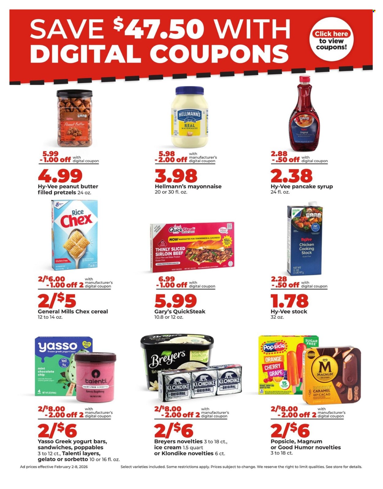 Hy-Vee ad - 02/02/2026 - 02/08/2026. Page 22