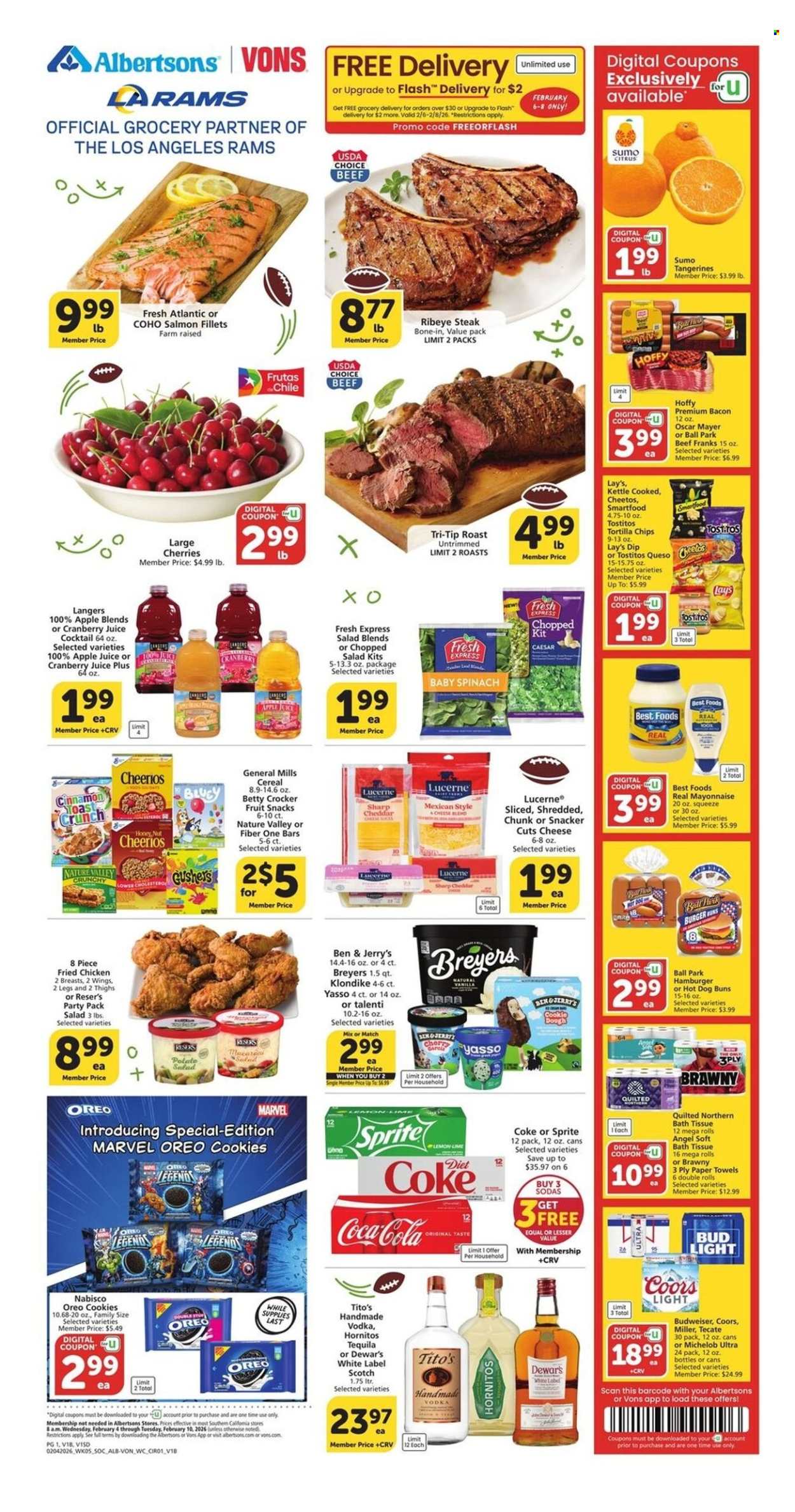 Albertsons ad - 02/04/2026 - 02/10/2026. Page 1