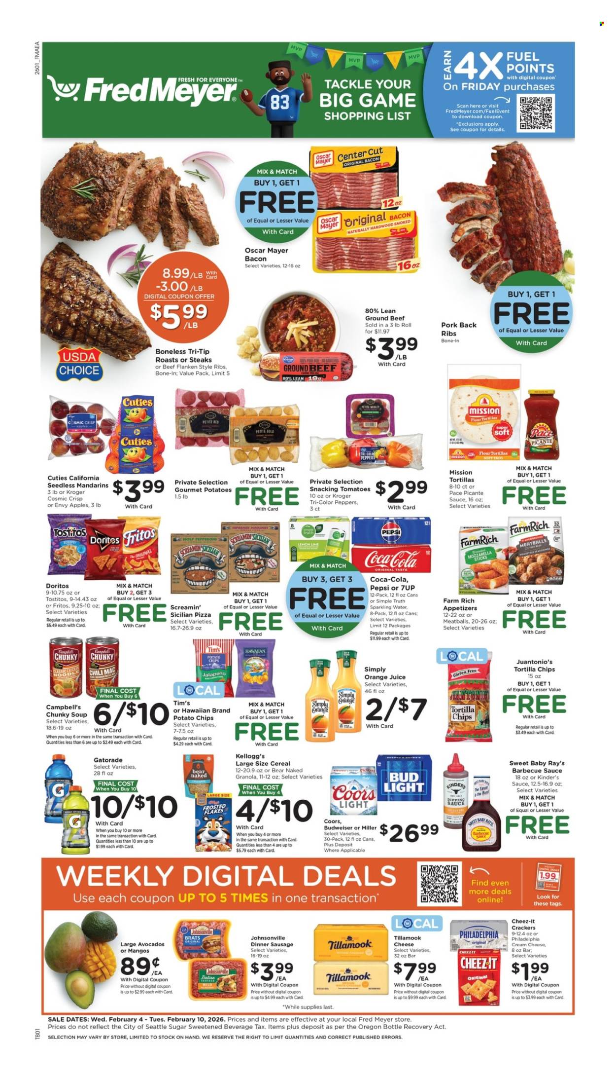 Fred Meyer ad - 02/04/2026 - 02/10/2026. Page 1