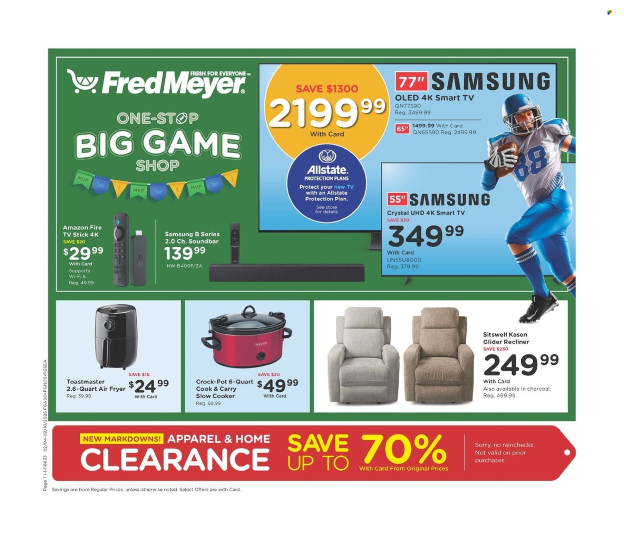 Fred Meyer ad - 02/04/2026 - 02/10/2026. Page 1