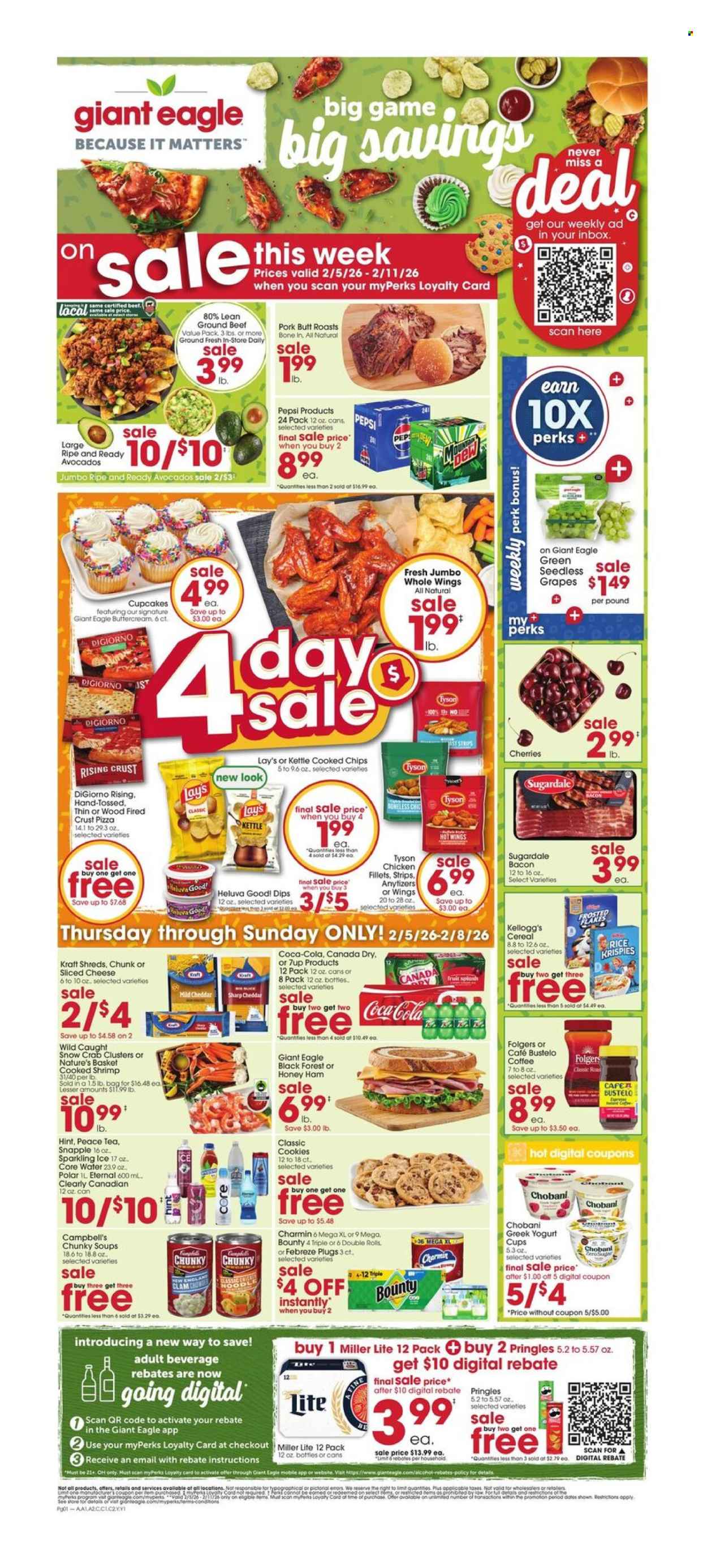 Giant Eagle ad - 02/05/2026 - 02/11/2026. Page 1
