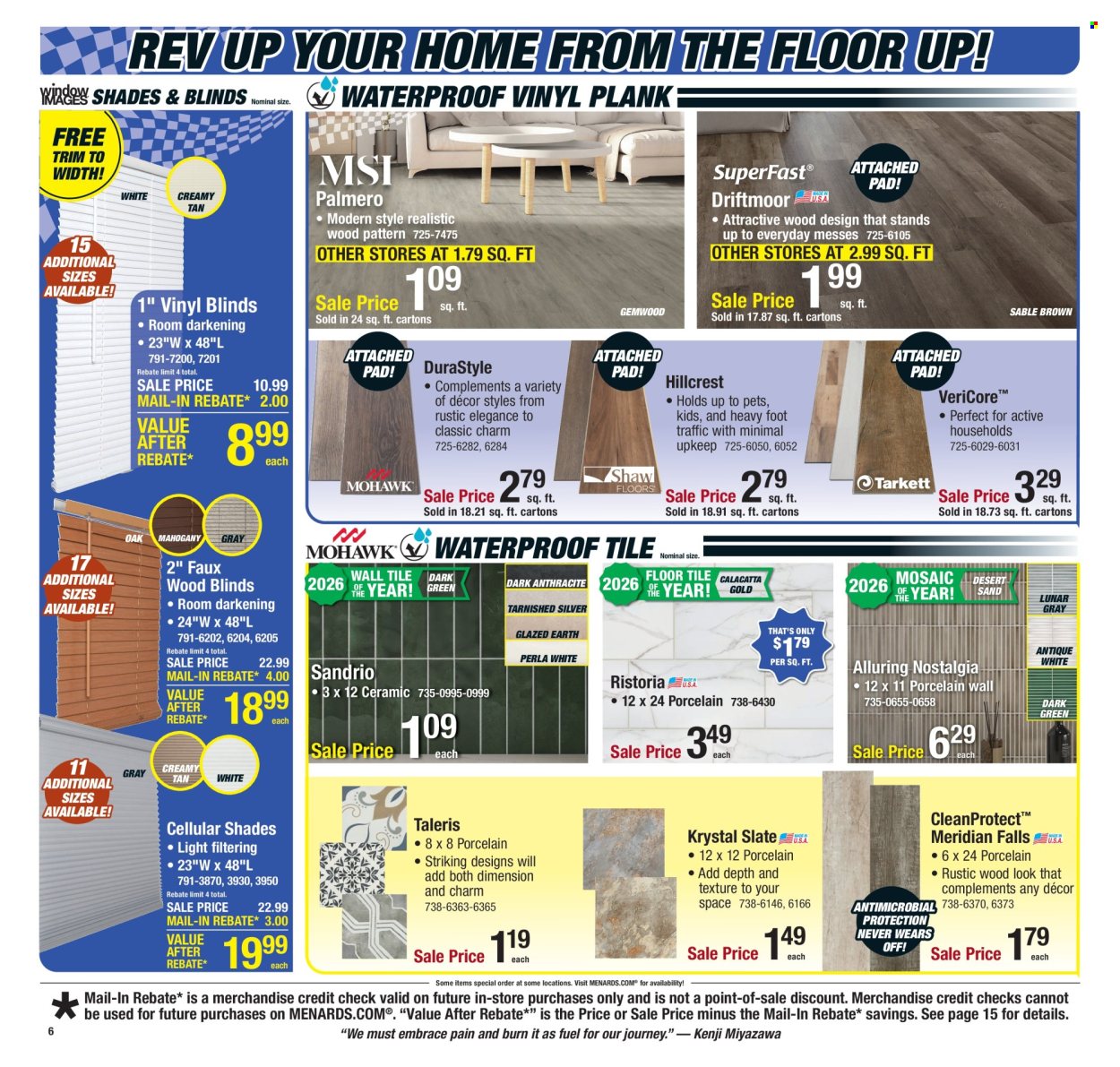 Menards ad - 02/05/2026 - 02/14/2026. Page 8