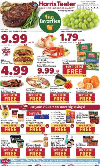 Harris Teeter Flyer - 02/04/2026 - 02/10/2026.