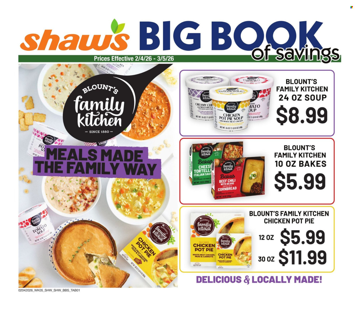 Shaw’s ad - 02/04/2026 - 03/05/2026. Page 1