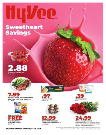 Hy-Vee Flyer - 02/09/2026 - 02/15/2026.