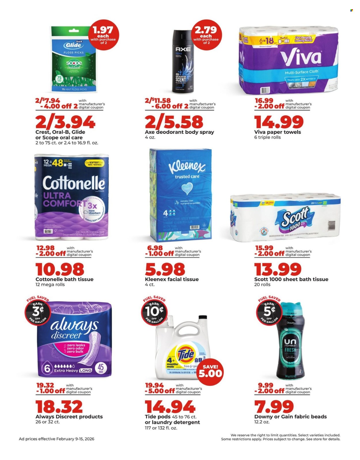 Hy-Vee ad - 02/09/2026 - 02/15/2026. Page 12