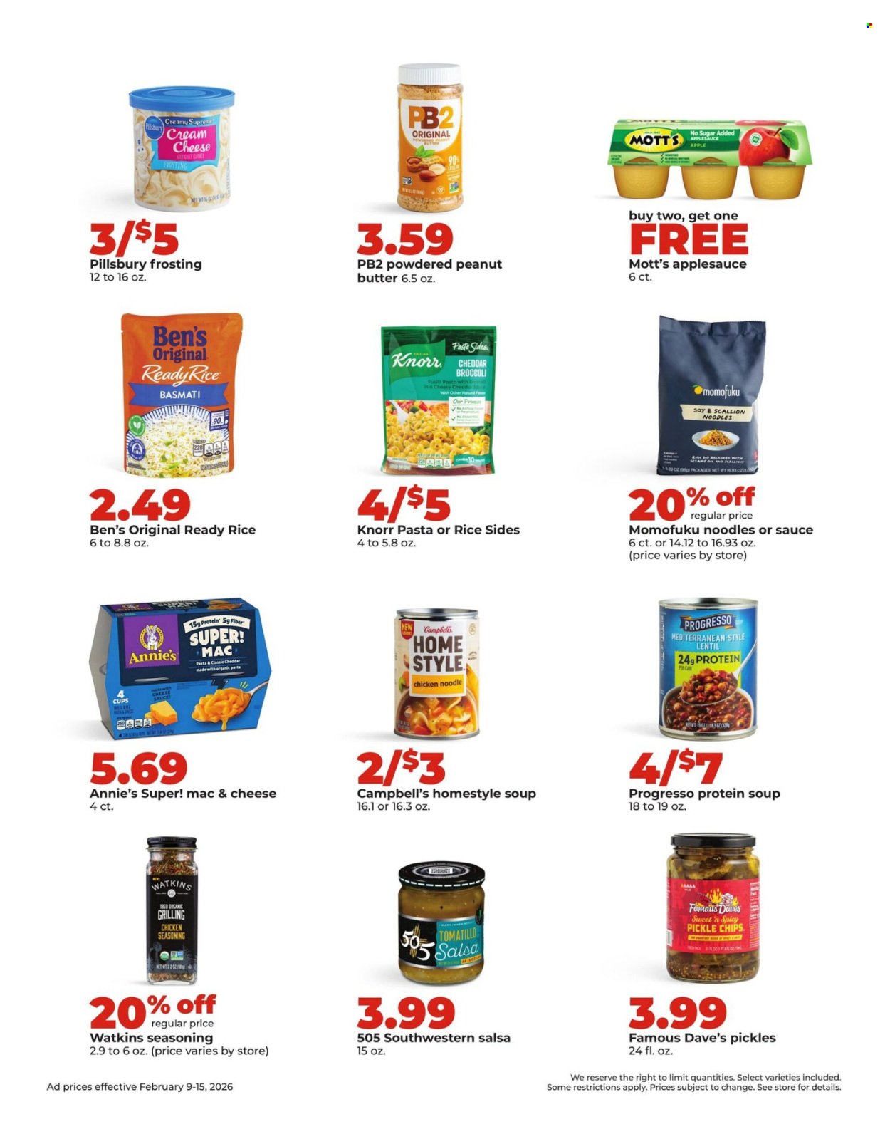 Hy-Vee ad - 02/09/2026 - 02/15/2026. Page 25