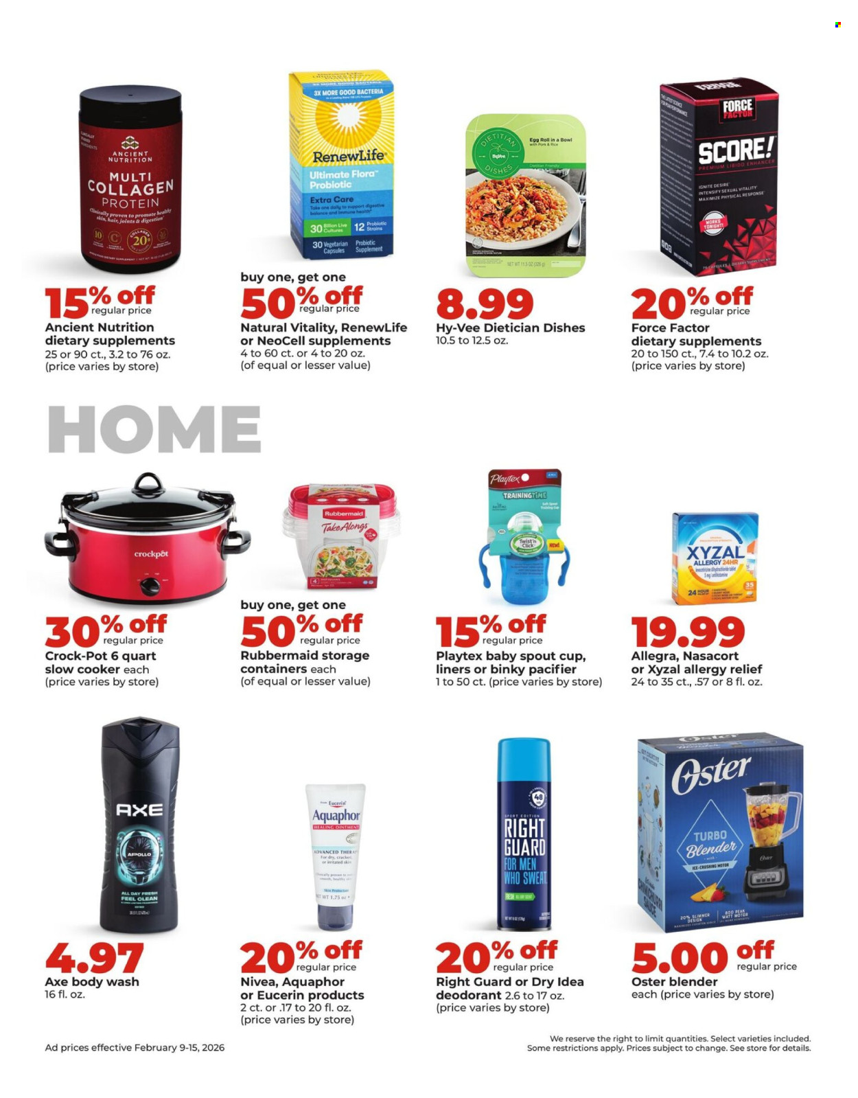 Hy-Vee ad - 02/09/2026 - 02/15/2026. Page 34
