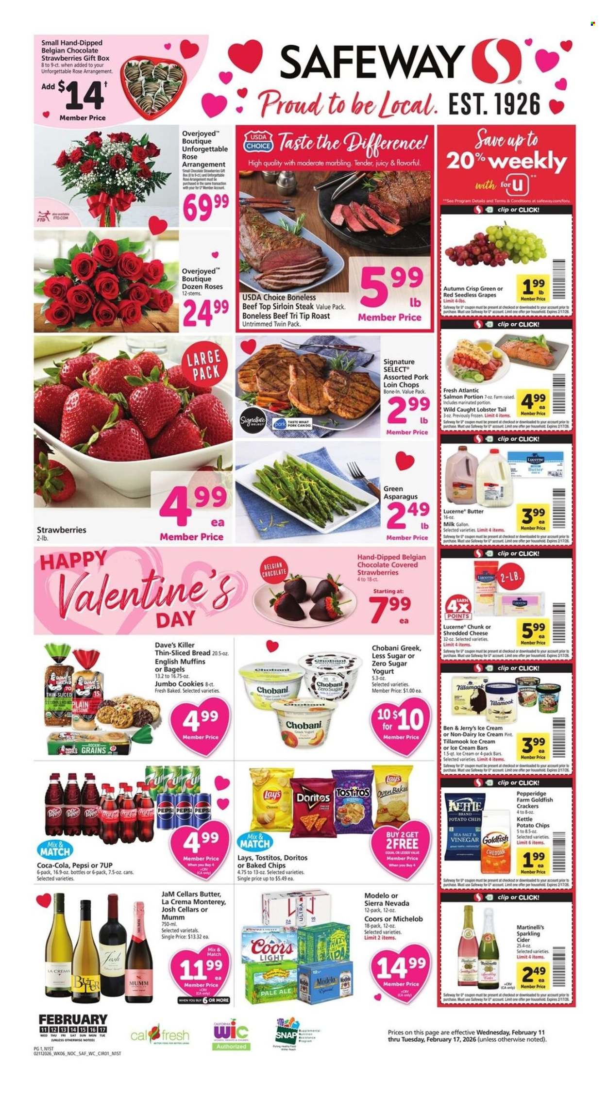 Safeway ad - 02/11/2026 - 02/17/2026. Page 1