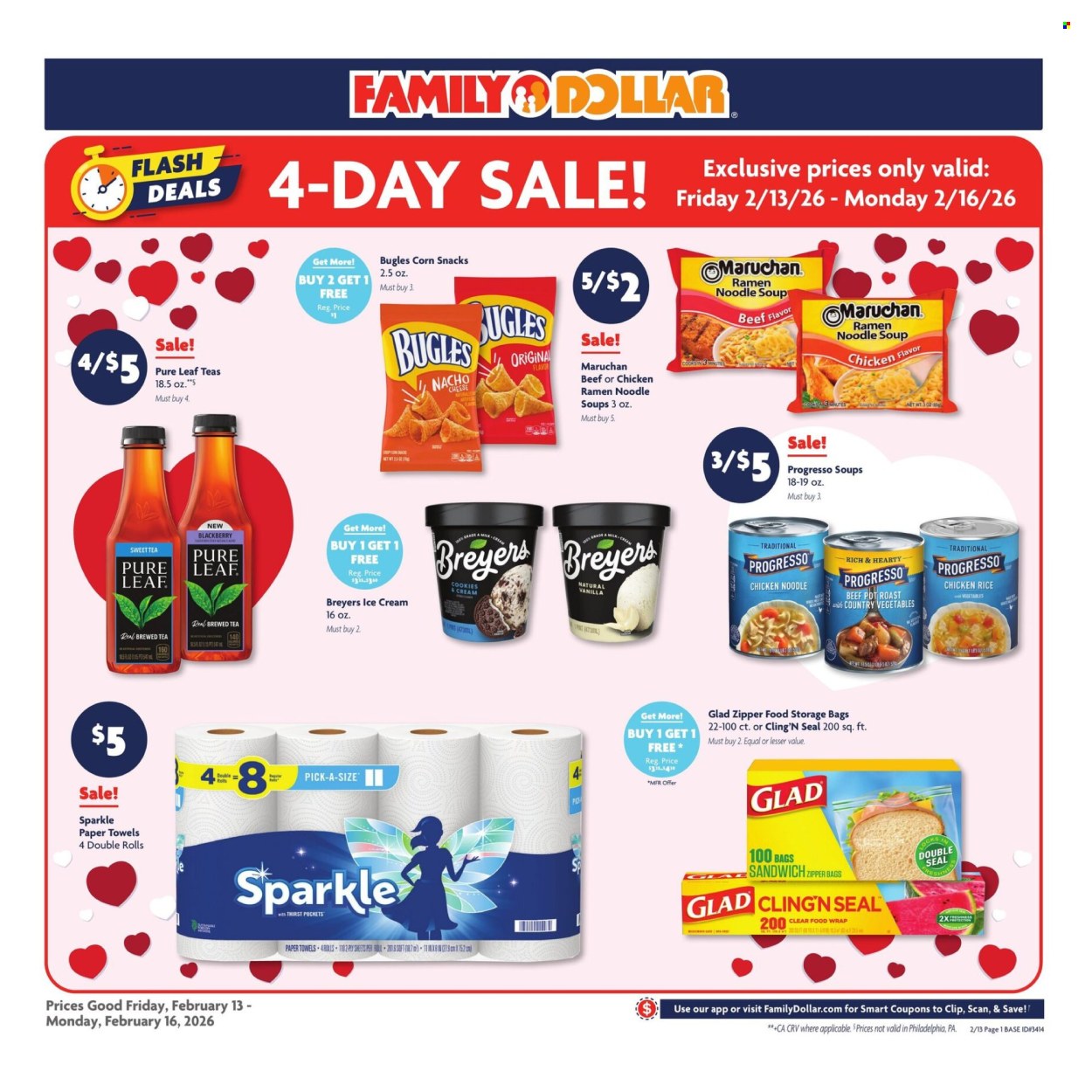 Family Dollar ad - 02/13/2026 - 02/16/2026. Page 1