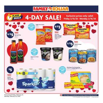 Family Dollar Flyer - 02/13/2026 - 02/16/2026.