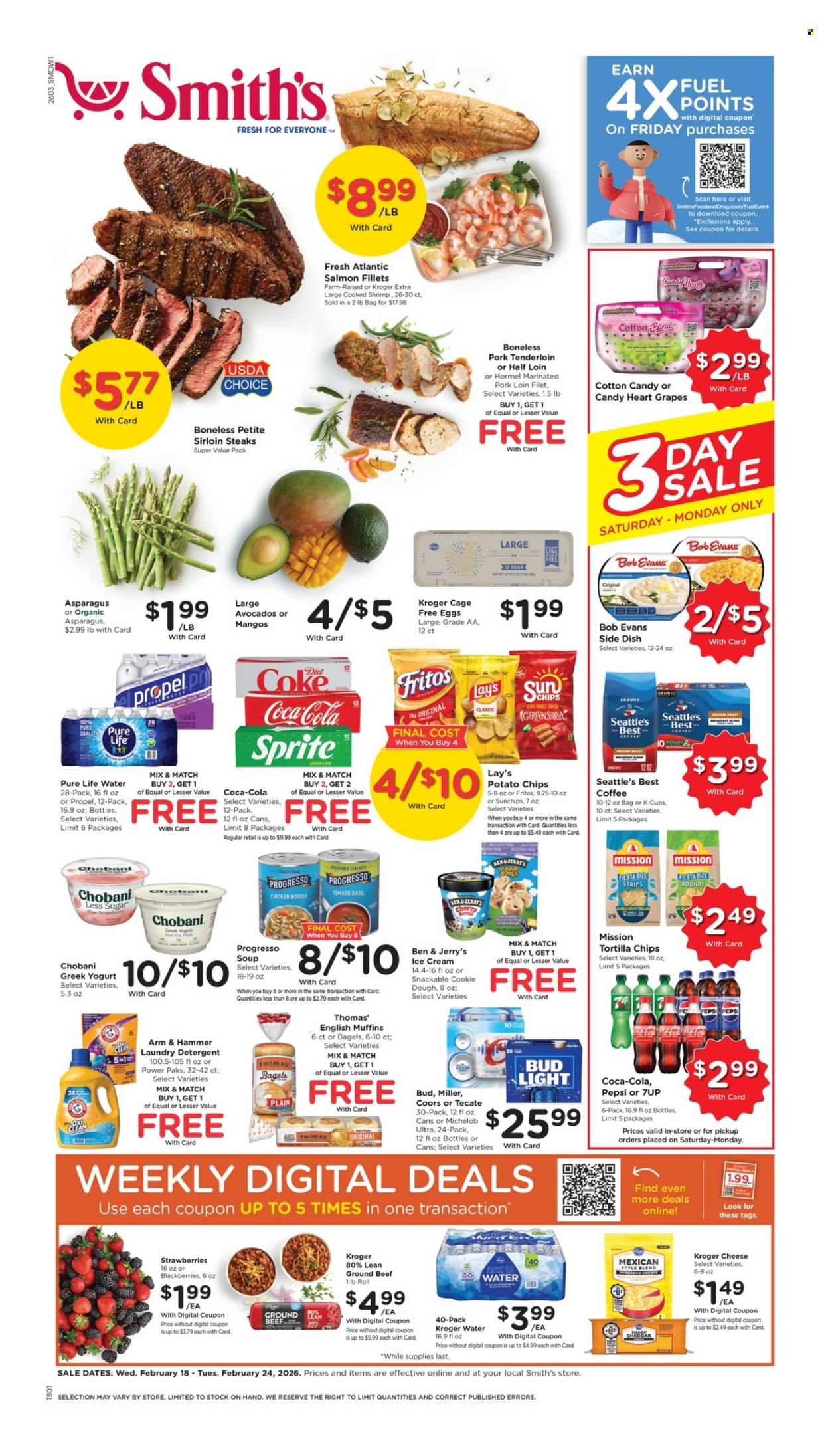 Smith's ad - 02/18/2026 - 02/24/2026. Page 1