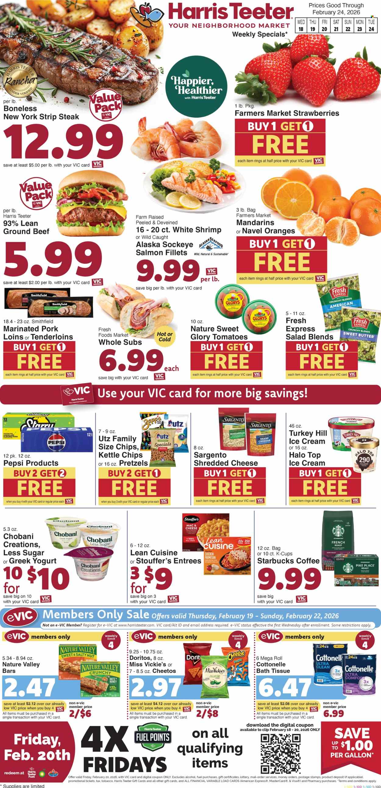 Harris Teeter ad - 02/18/2026 - 02/24/2026. Page 1