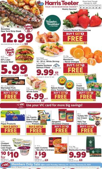 Harris Teeter Flyer - 02/18/2026 - 02/24/2026.