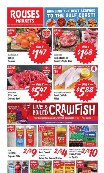 Rouses Markets Flyer - 02/18/2026 - 02/25/2026.