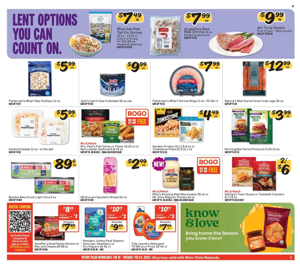 Winn Dixie ad - 02/18/2026 - 02/24/2026. Page 7