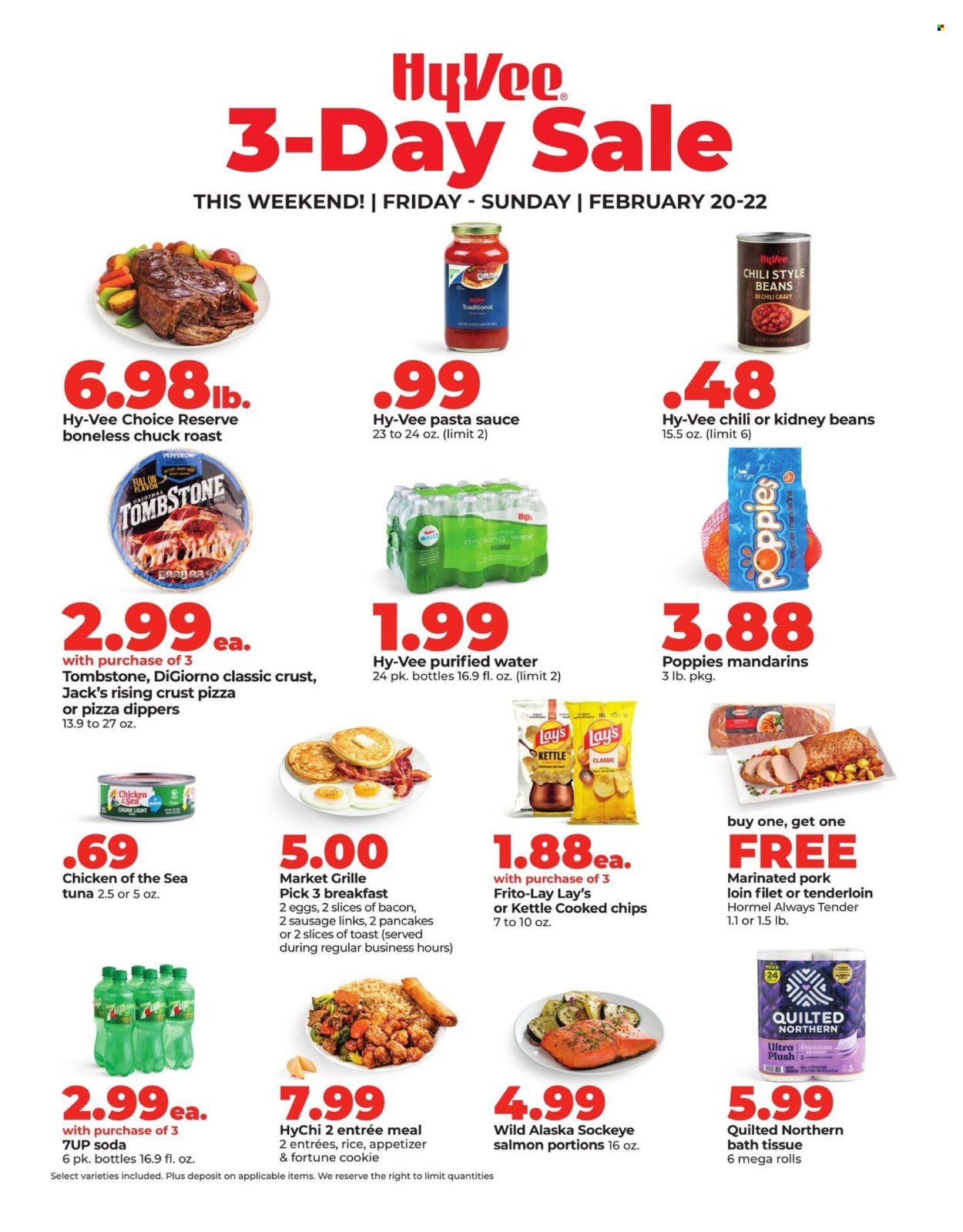 Hy-Vee ad - 02/20/2026 - 02/22/2026. Page 1