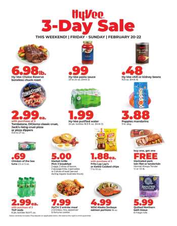 Hy-Vee Flyer - 02/20/2026 - 02/22/2026.