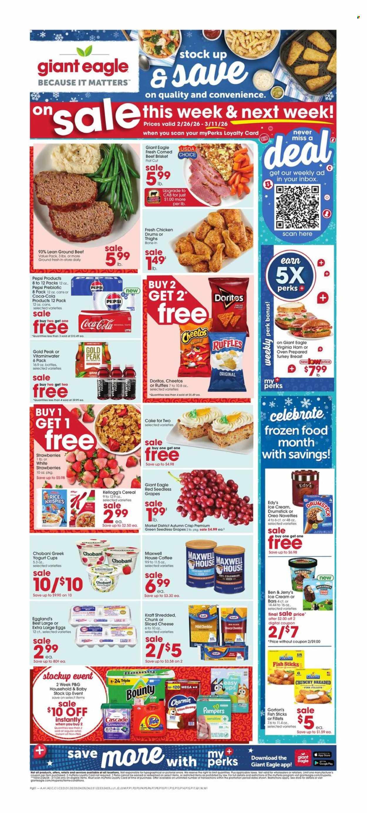 Giant Eagle ad - 02/26/2026 - 03/11/2026. Page 1
