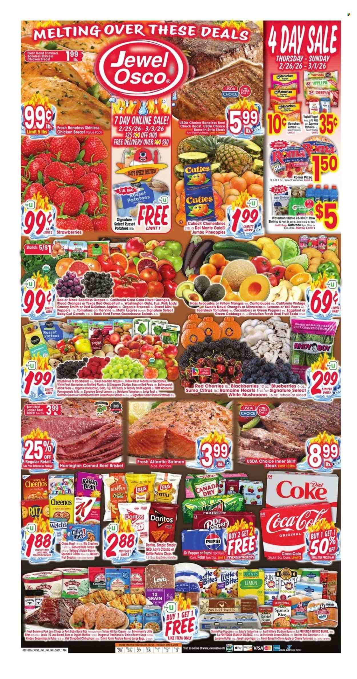 Jewel Osco ad - 02/25/2026 - 03/03/2026. Page 1