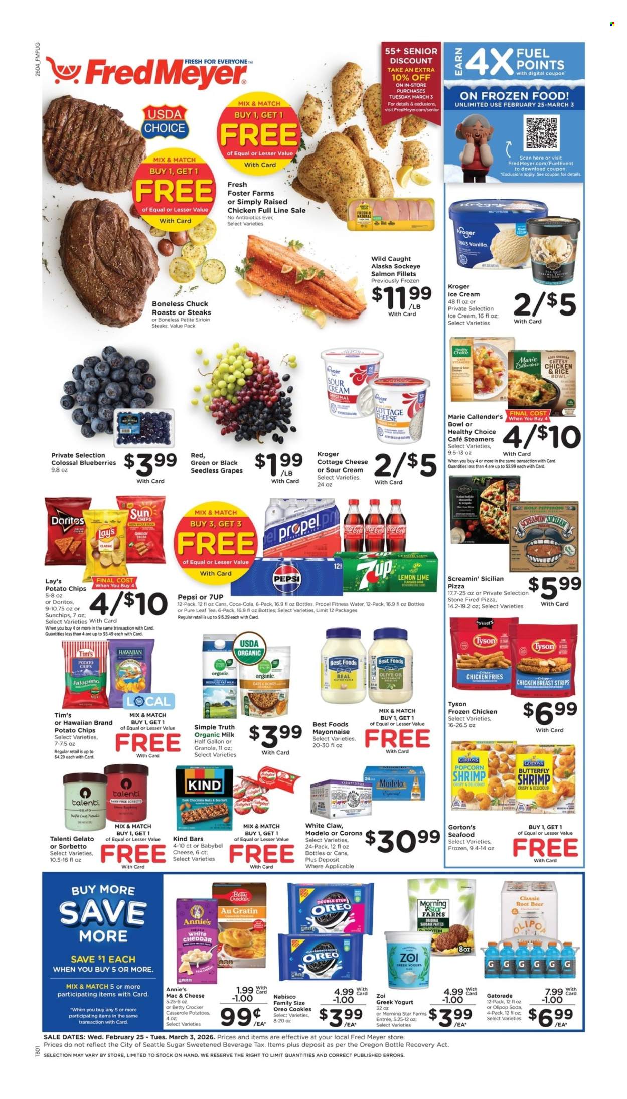 Fred Meyer ad - 02/25/2026 - 03/03/2026. Page 1