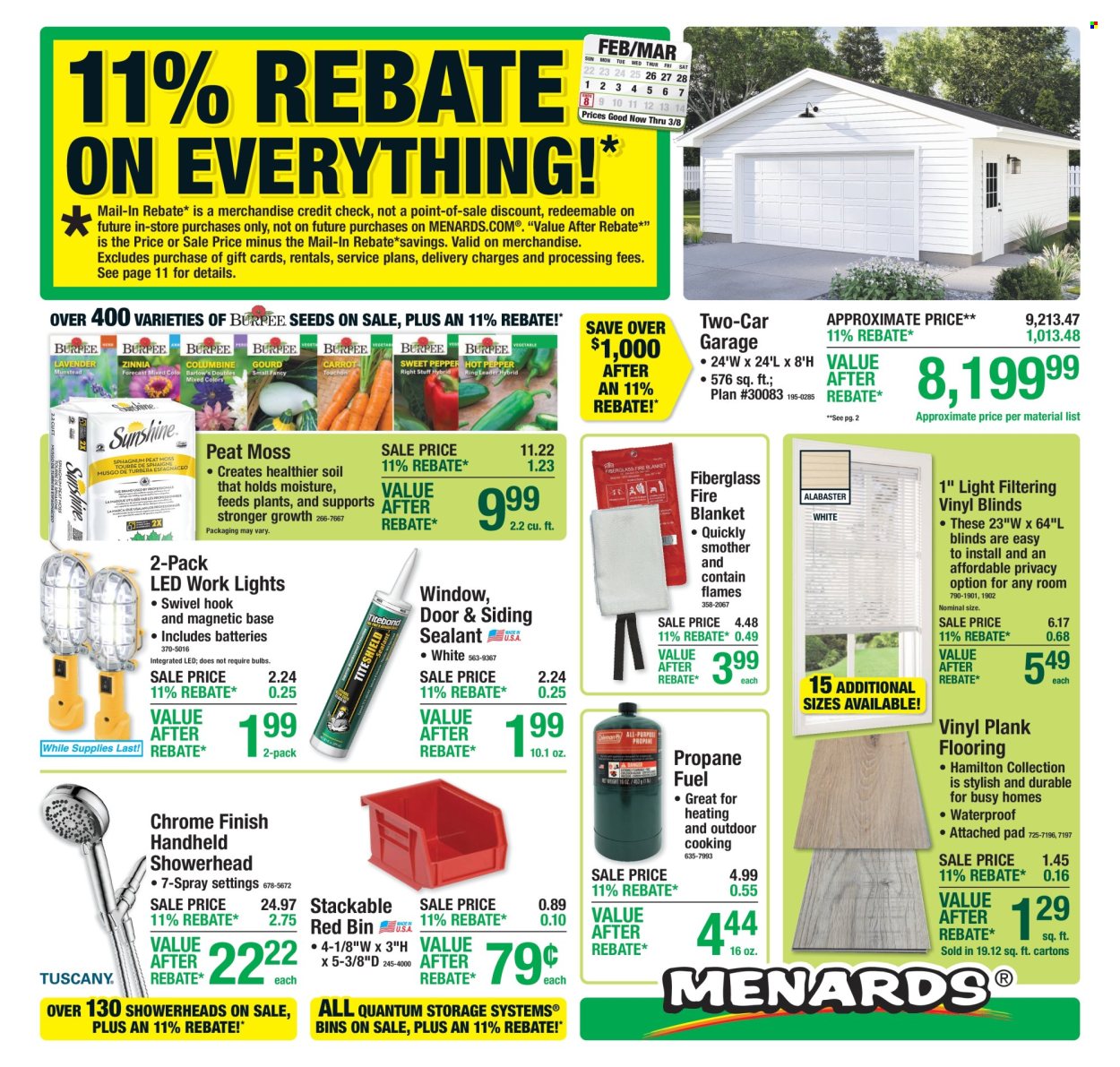 Menards ad - 02/26/2026 - 03/08/2026. Page 1