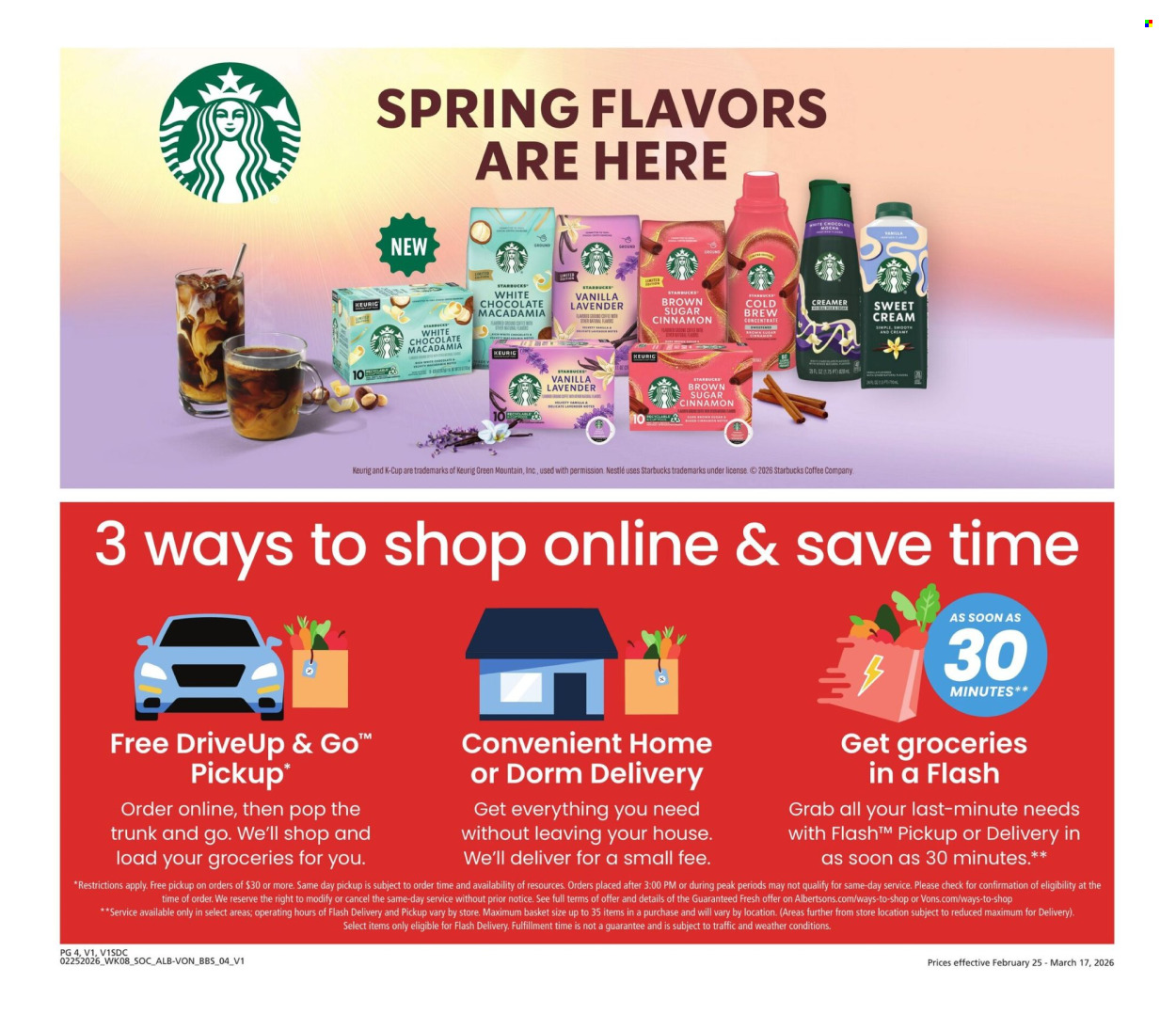Albertsons ad - 02/25/2026 - 03/17/2026. Page 4