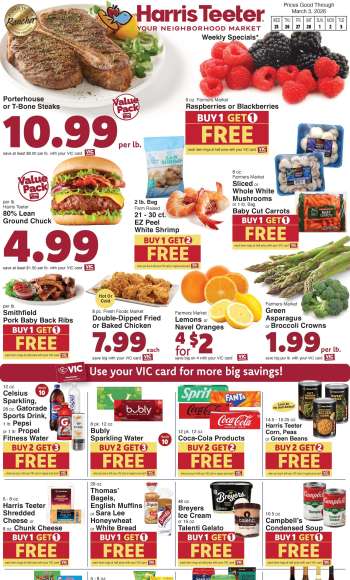 Harris Teeter Flyer - 02/25/2026 - 03/03/2026.