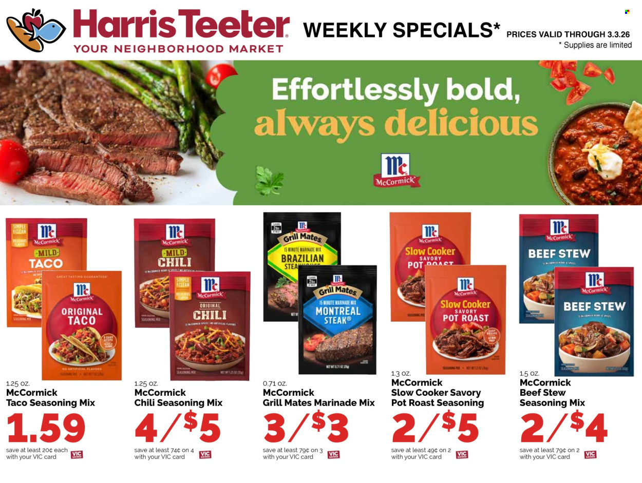 Harris Teeter ad - 02/25/2026 - 03/03/2026. Page 14