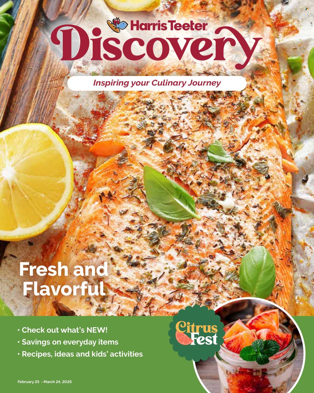 Harris Teeter ad - 02/25/2026 - 03/24/2026. Page 1