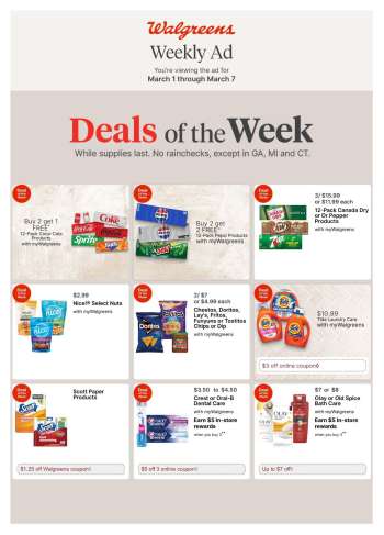Walgreens Flyer - 03/01/2026 - 03/07/2026.