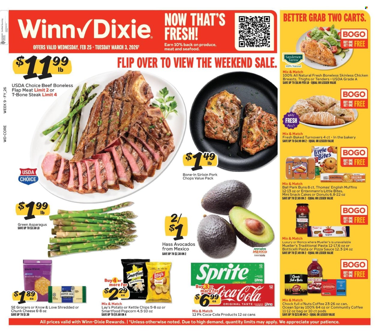 Winn Dixie ad - 02/25/2026 - 03/03/2026. Page 1