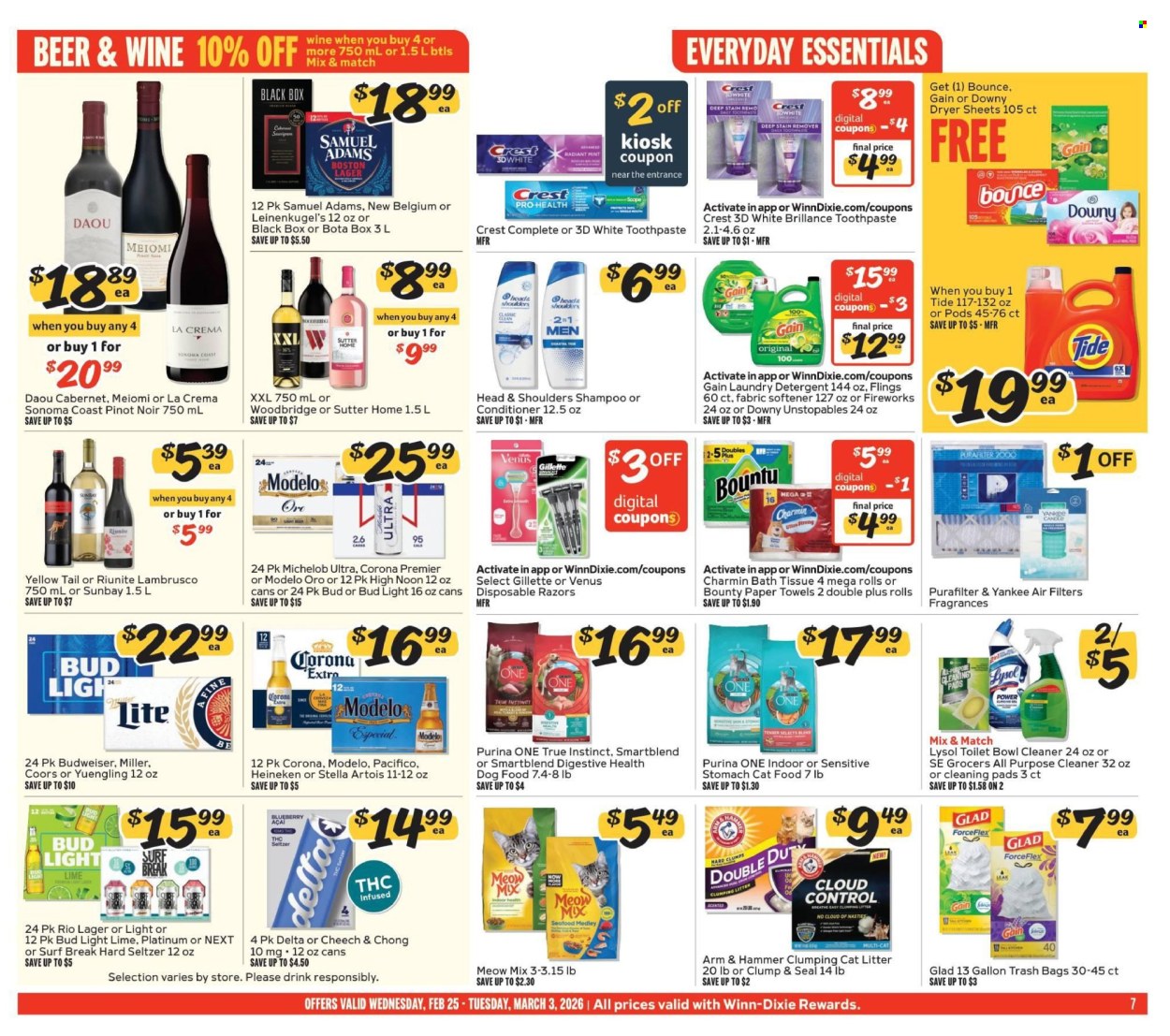Winn Dixie ad - 02/25/2026 - 03/03/2026. Page 7