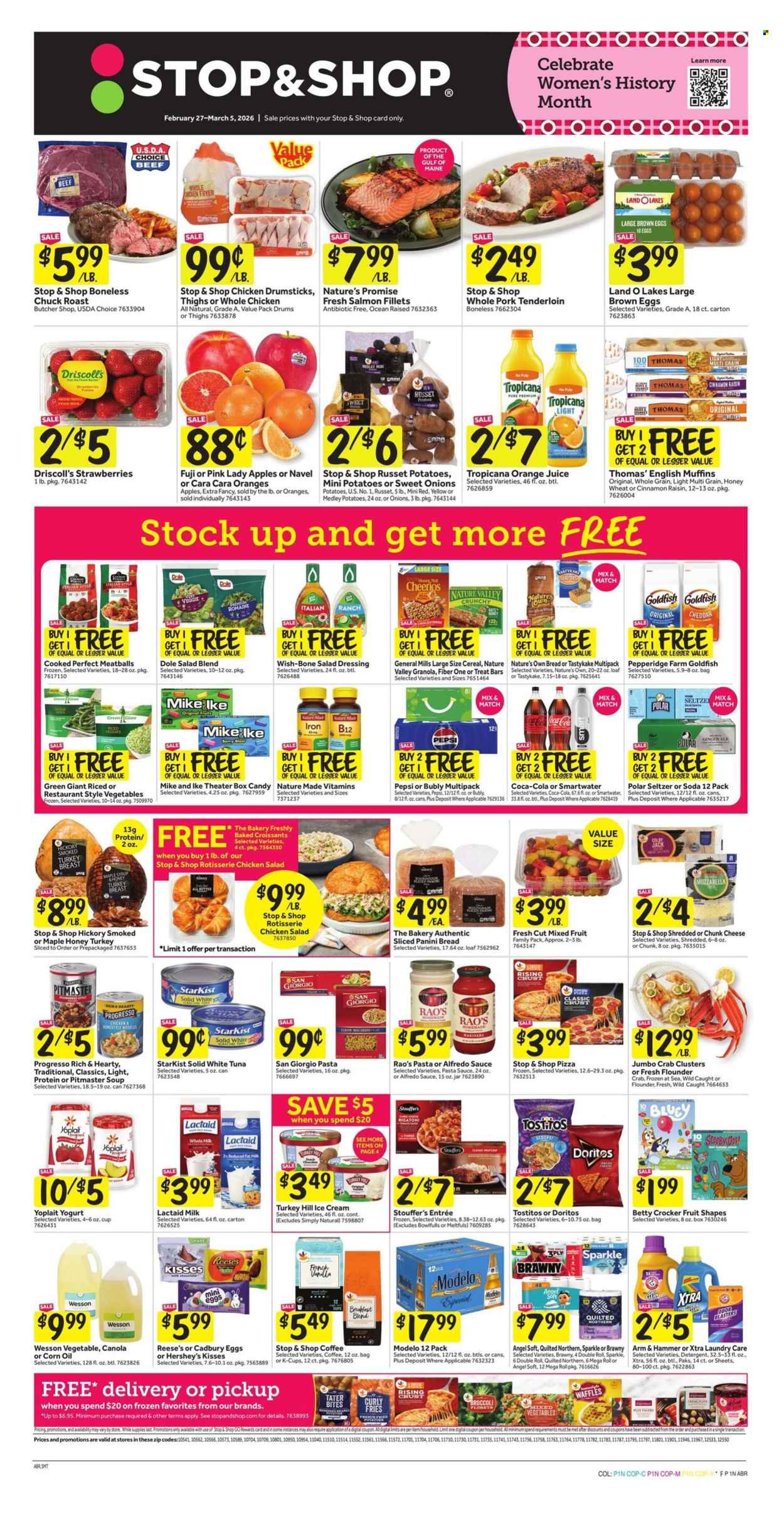 Stop & Shop ad - 02/27/2026 - 03/05/2026. Page 1