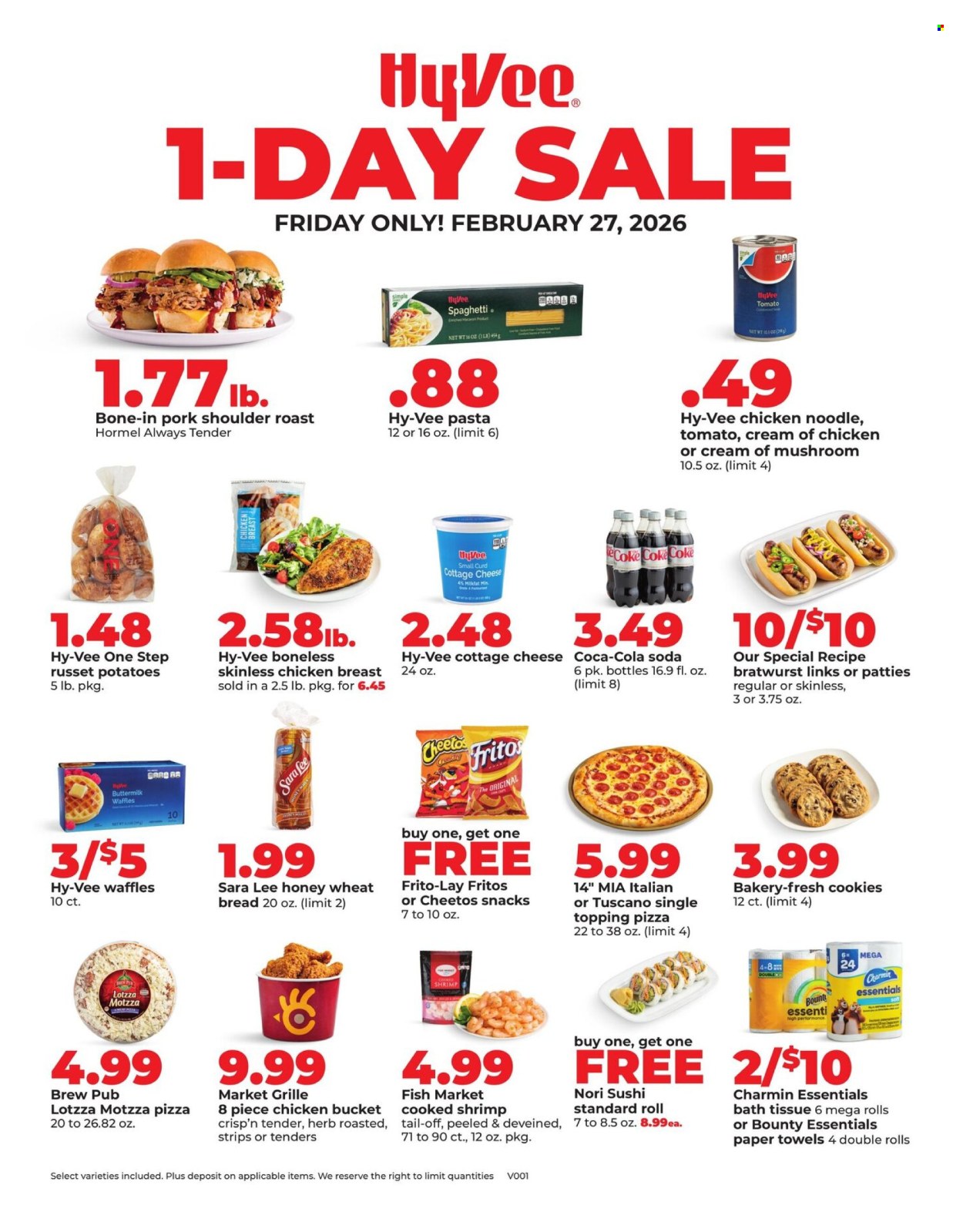 Hy-Vee ad - 02/27/2026 - 02/27/2026. Page 1