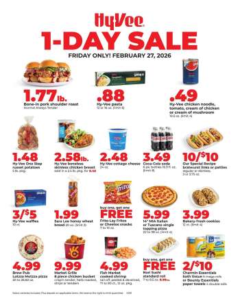 Hy-Vee Flyer - 02/27/2026 - 02/27/2026.
