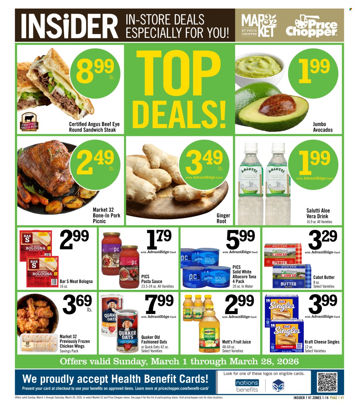 Price Chopper ad - 03/01/2026 - 03/28/2026. Page 1