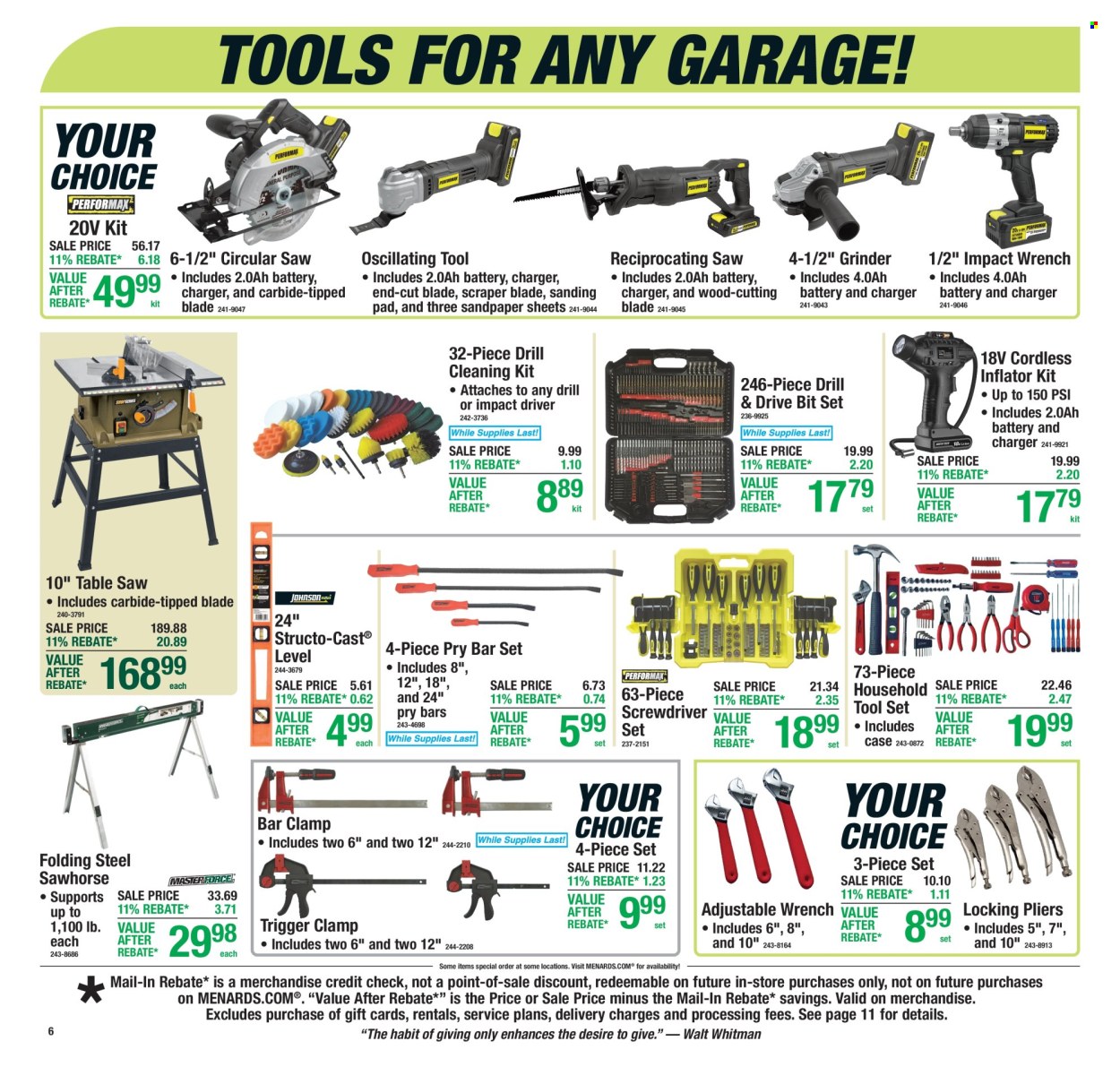 Menards ad - 03/05/2026 - 03/15/2026. Page 6