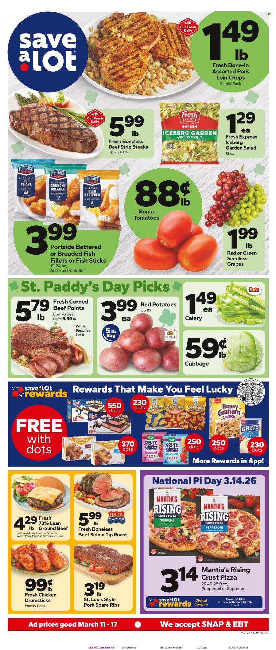 Save a Lot ad - 03/11/2026 - 03/17/2026. Page 1