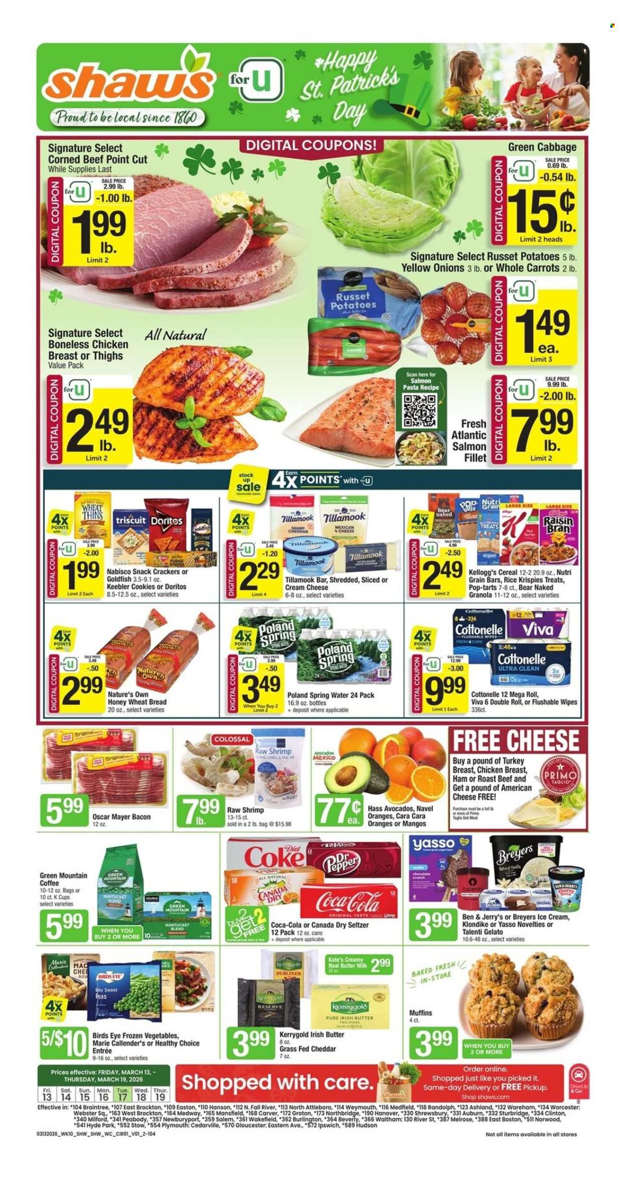 Shaw’s ad - 03/13/2026 - 03/19/2026. Page 1